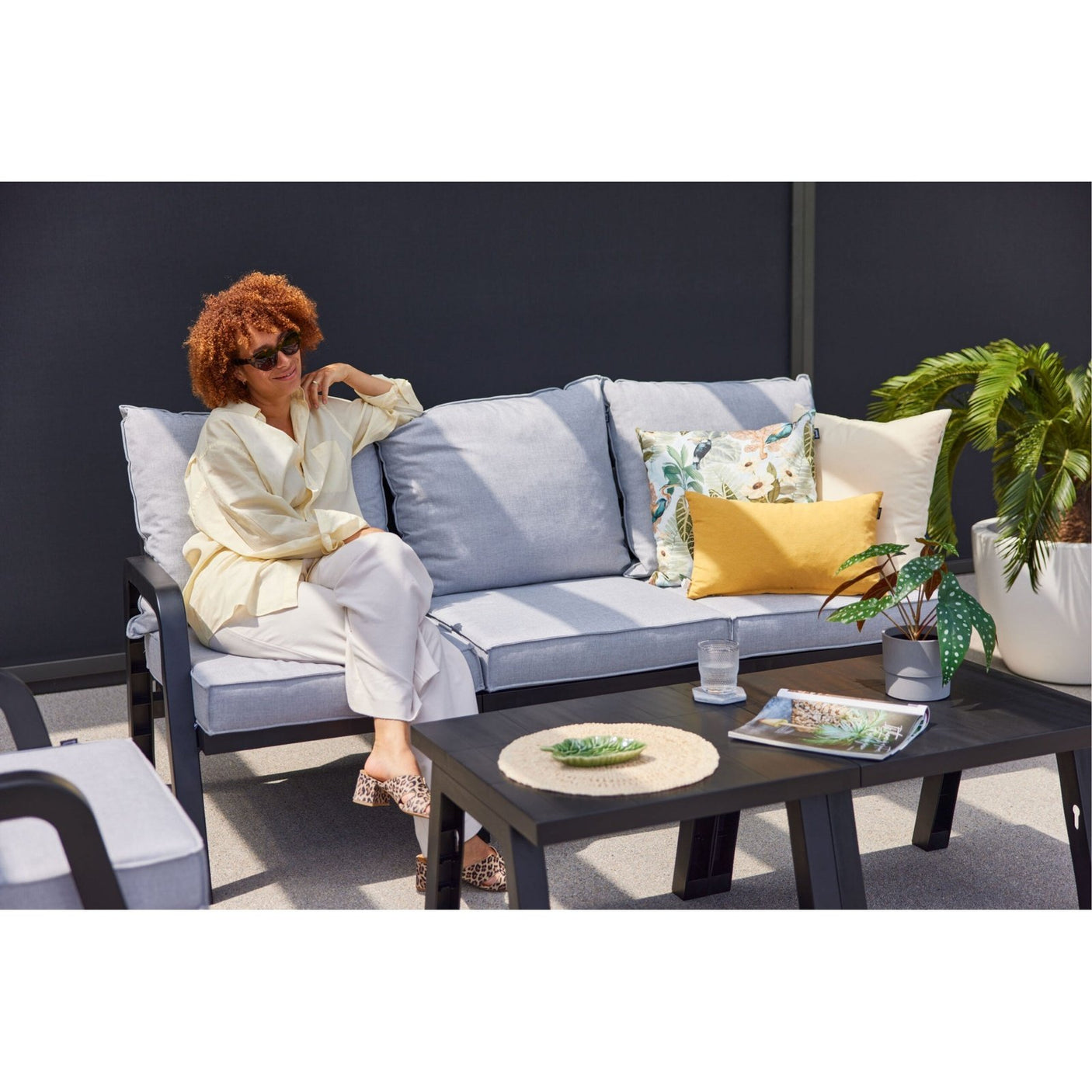 IBIZA 3-Seater Lounge Set with 2 tables Hartman Loungegruppe