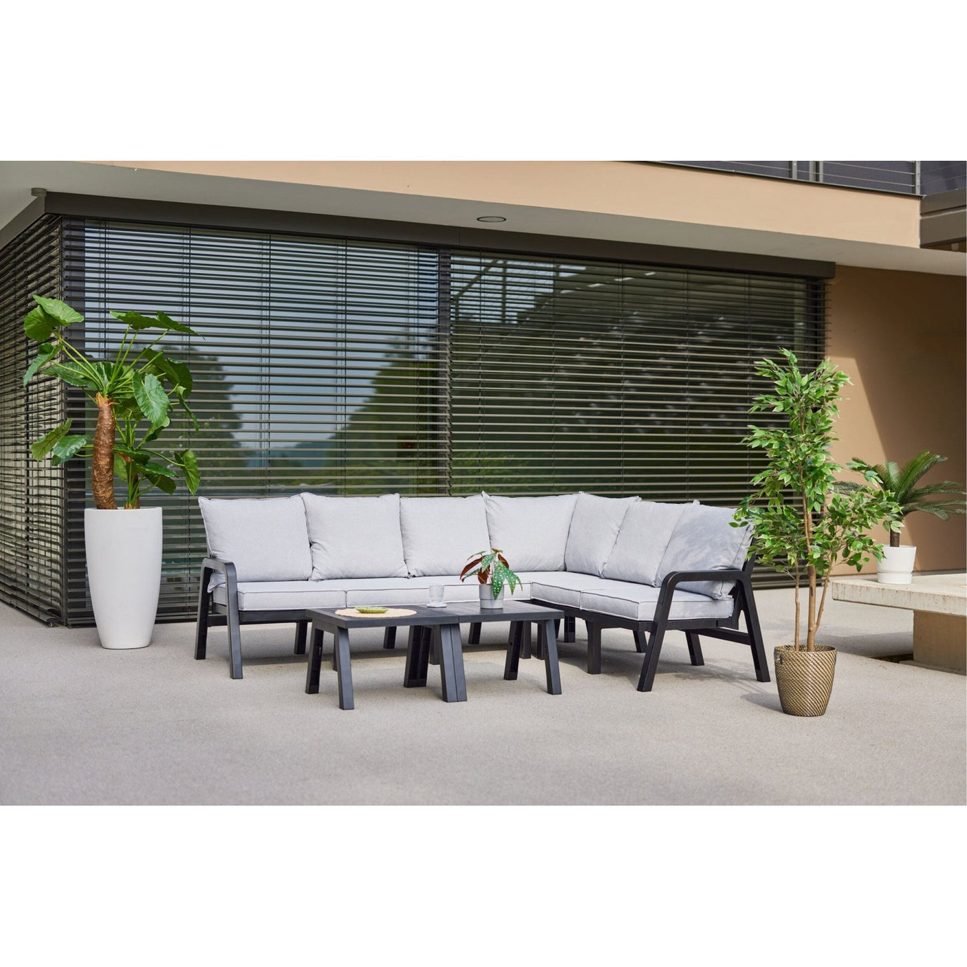 IBIZA Corner Set M with 1 table Hartman Loungegruppe