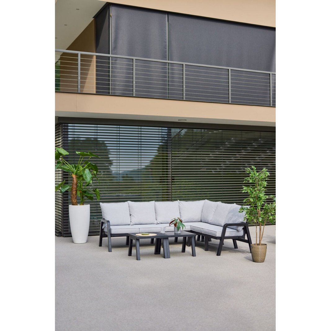 IBIZA Corner Set L with 2 tables Hartman Loungegruppe