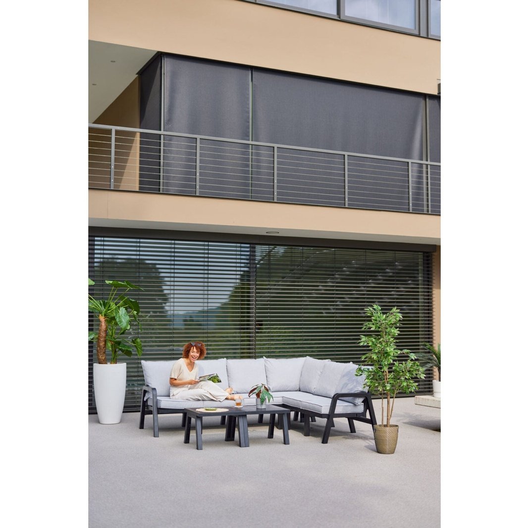 IBIZA Corner Set L with 2 tables Hartman Loungegruppe