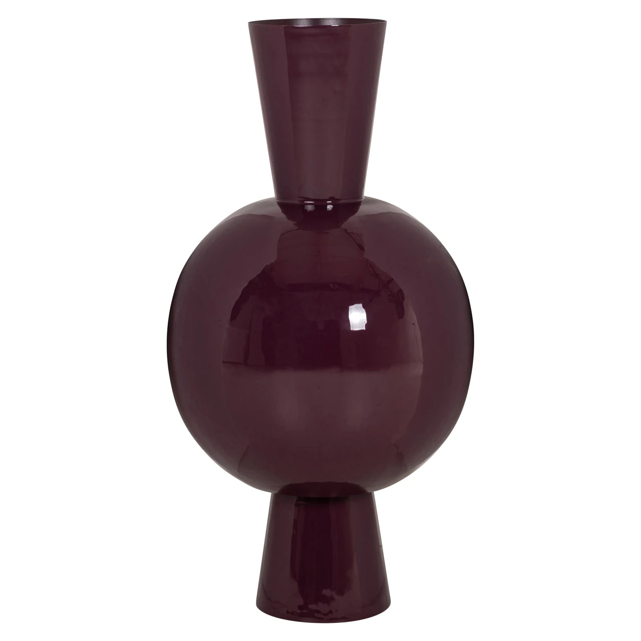 Vase Avine burgunder Richmond Interiors Vase