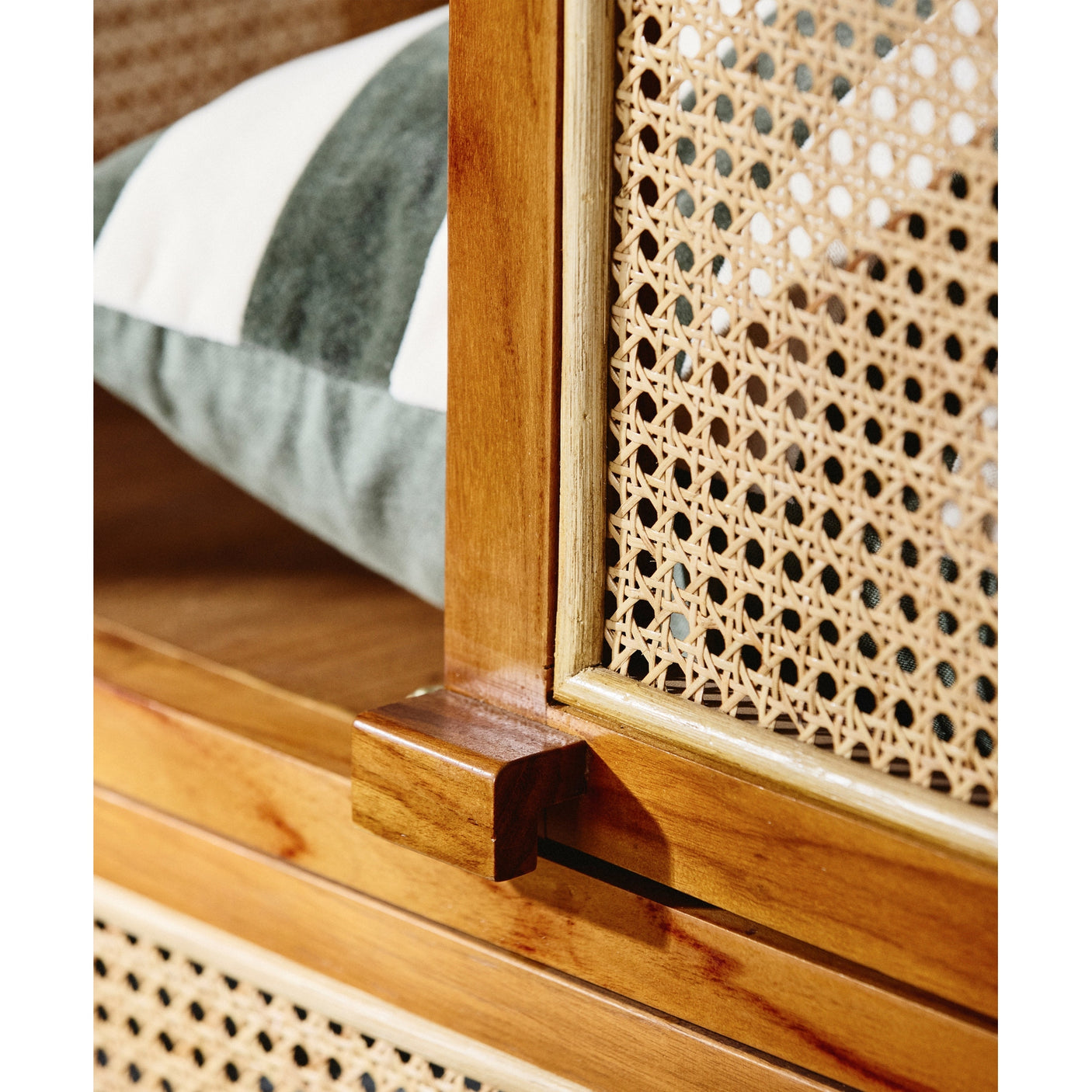 MERGE teak tre skap med 2 låser - 160x100 - natur Nordal CABINETS