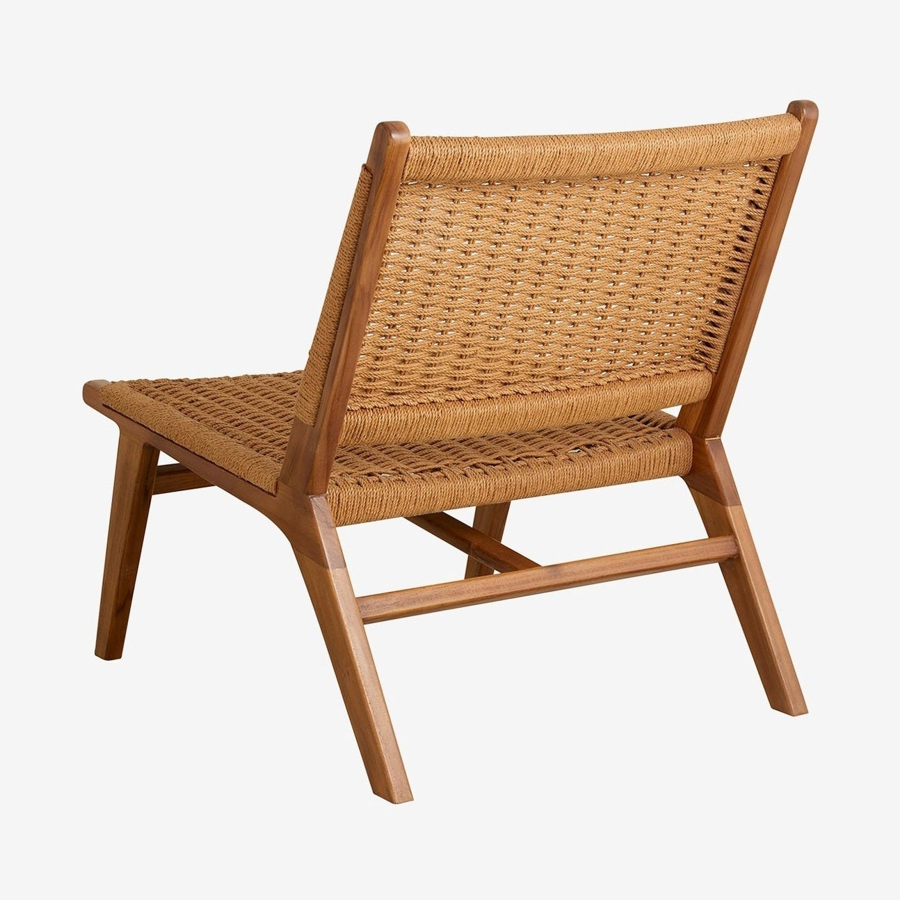 CLUB loungestol i teak med flet - natur Nordal CHAIRS+ARM