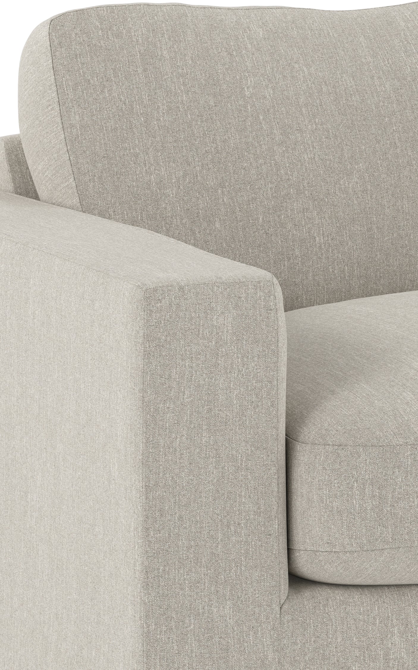 Langdon sofa 3-seater sand fabric Casual #36 Rowico Sofa