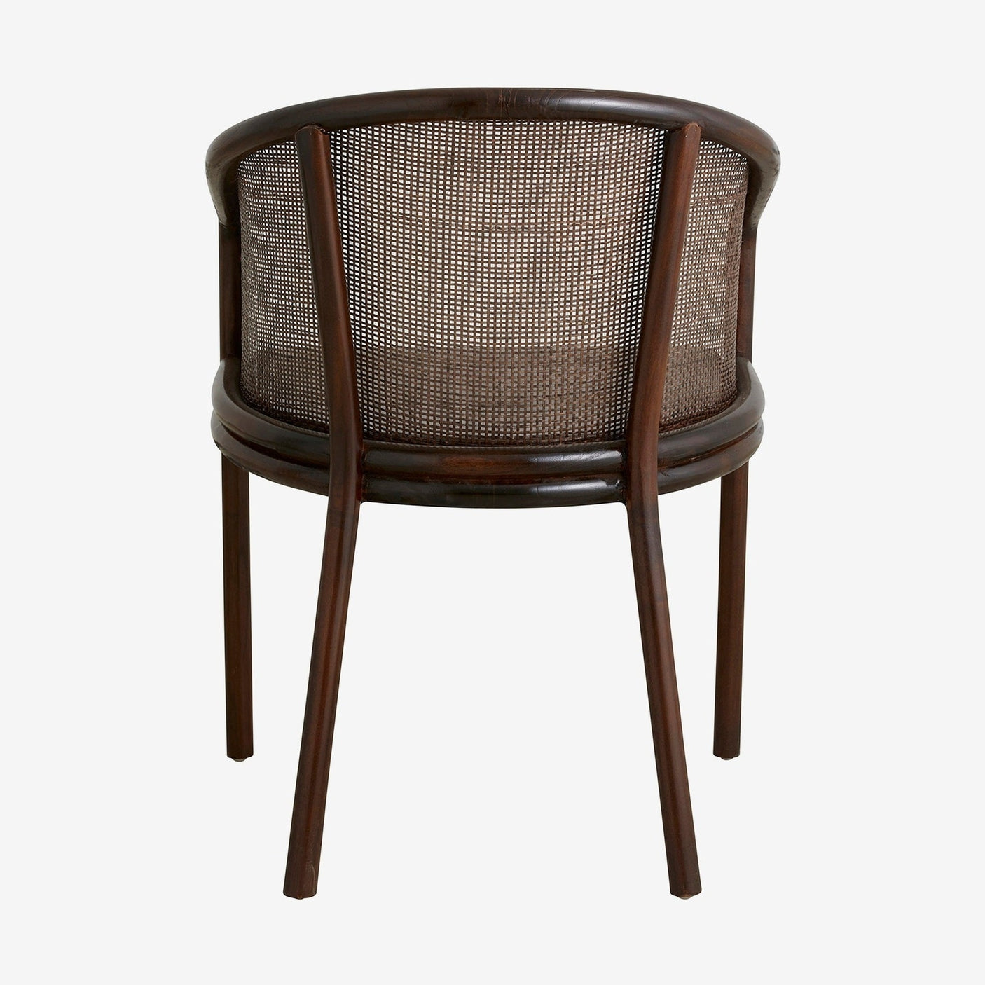 MOSSO spisebordstol - mørkbrun Nordal CHAIRS+ARM