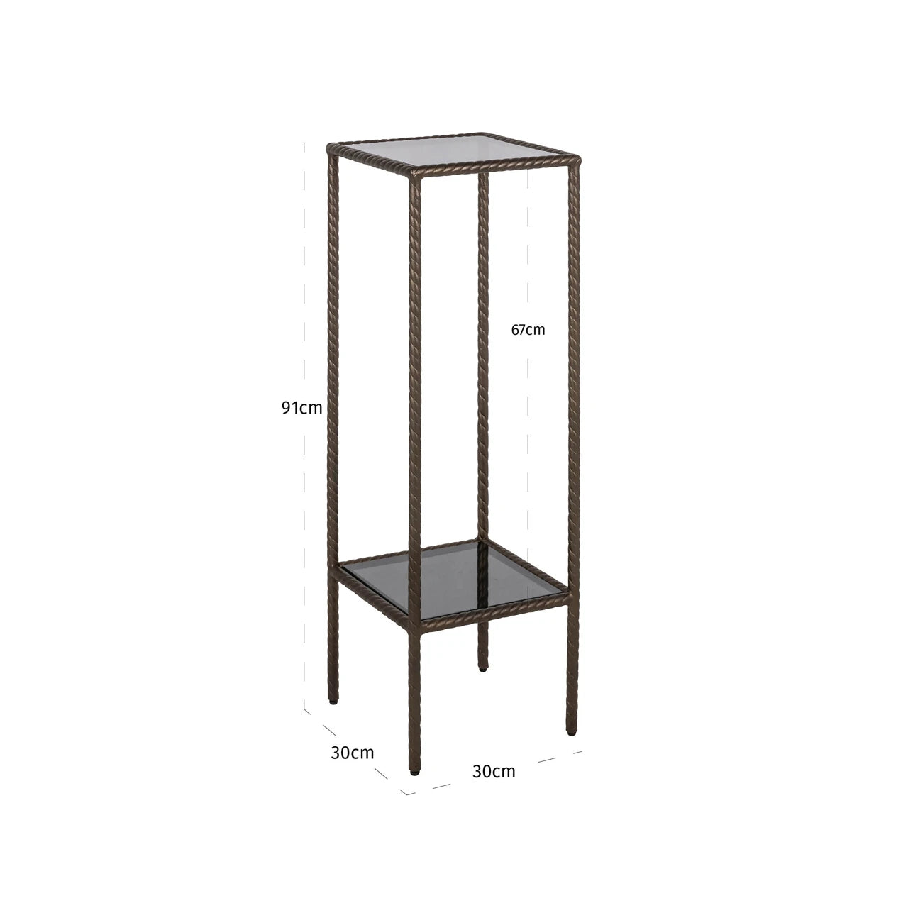 Kolonne Weston gull Richmond Interiors Skap