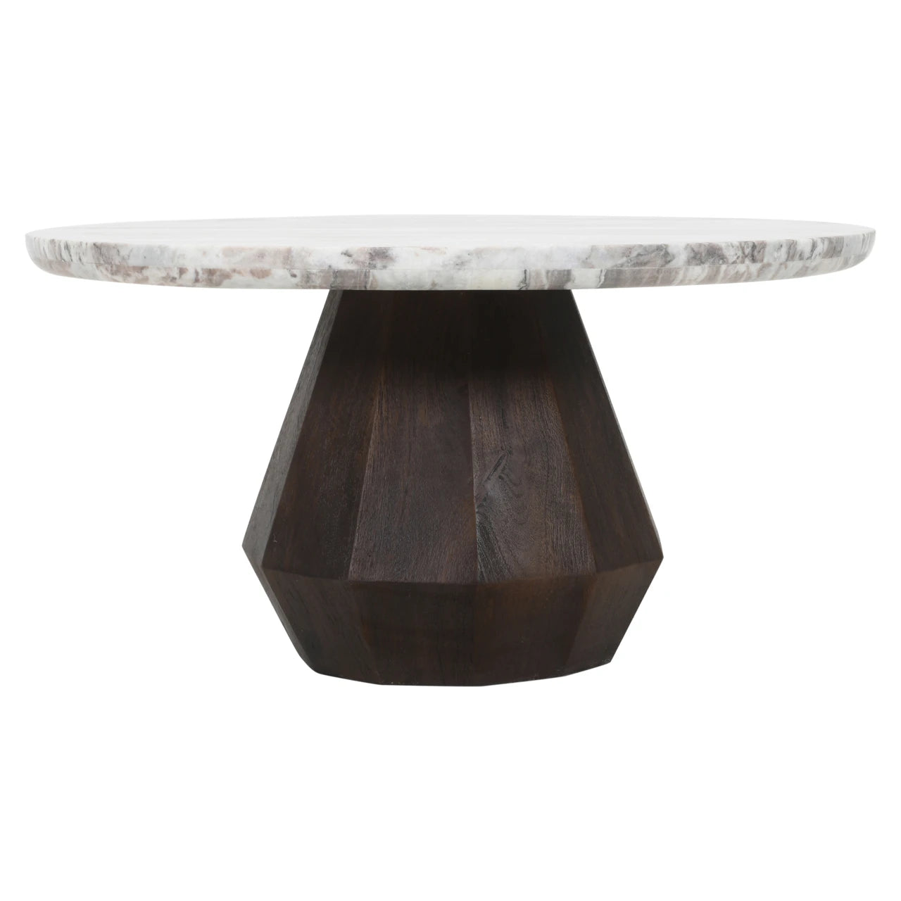 Kaffebord Oberoy Blush beige 80Ø Richmond Interiors Sofabord