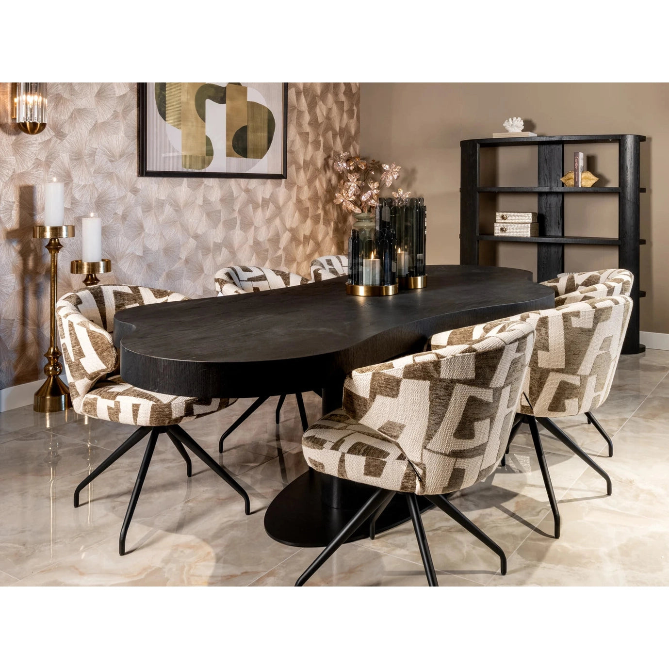 Spisestol Milly biscotti svingbar Richmond Interiors Spisestol