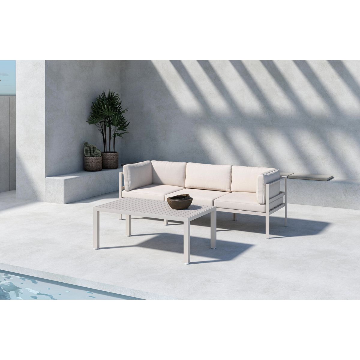 Copacabana Sofa Set 2+1 Venture Design Loungegruppe