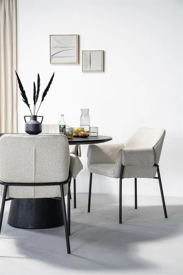 Spisebord Aron rundt 130x76 Eleonora Spisebord