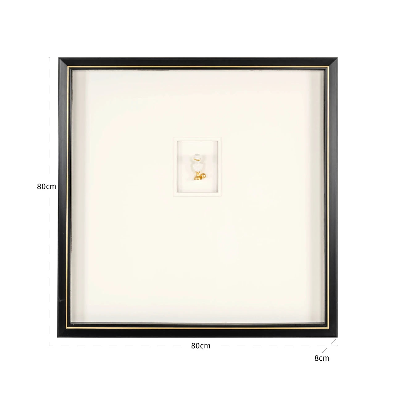 Veggkunst Hanna svart/hvit Richmond Interiors Bilde