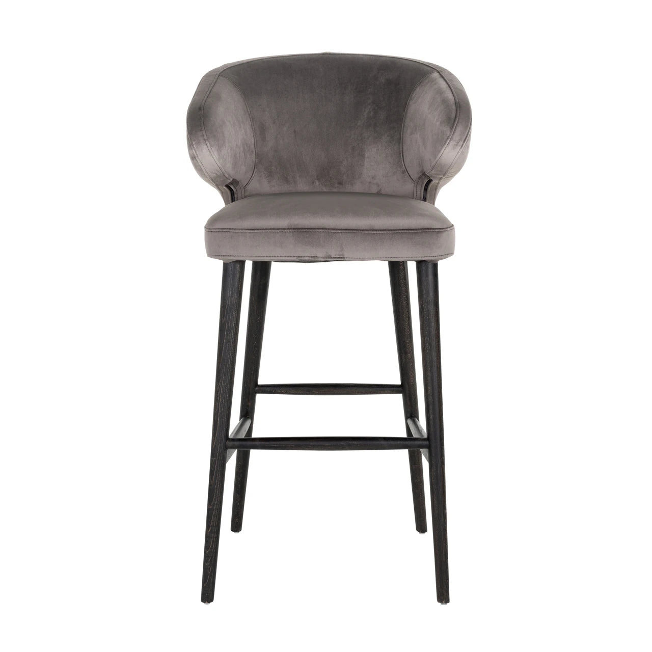 Barstol Indigo stein fløyel Richmond Interiors Barstol