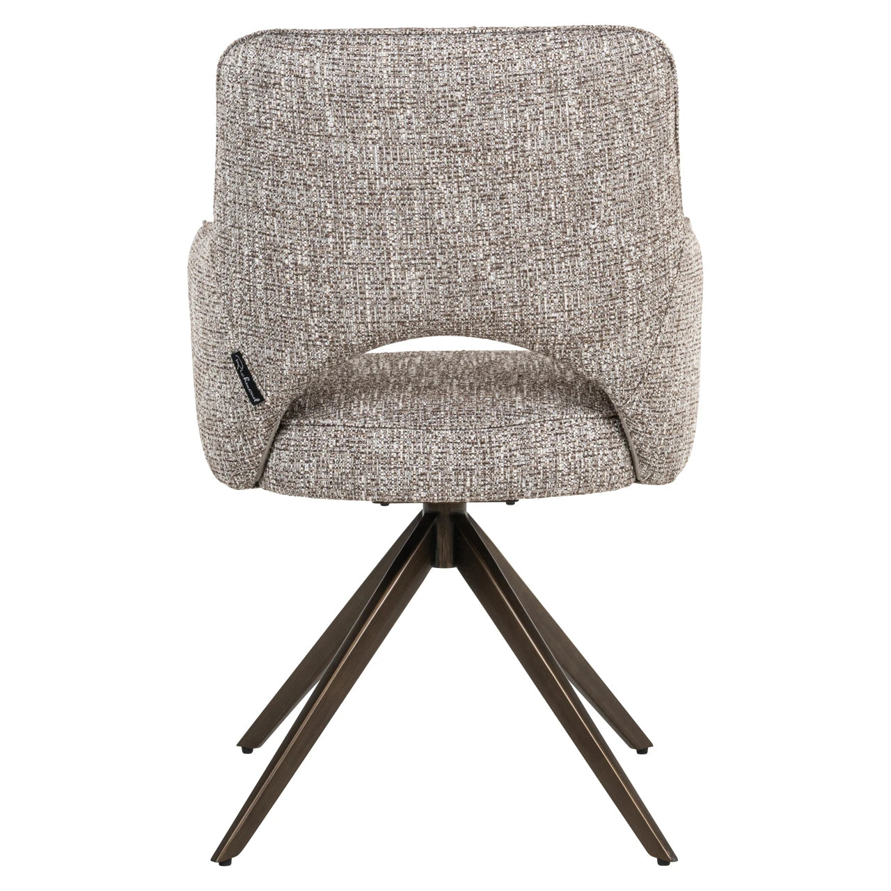 Spisestol Ginerva jord tweed svingbar Richmond Interiors Spisestol