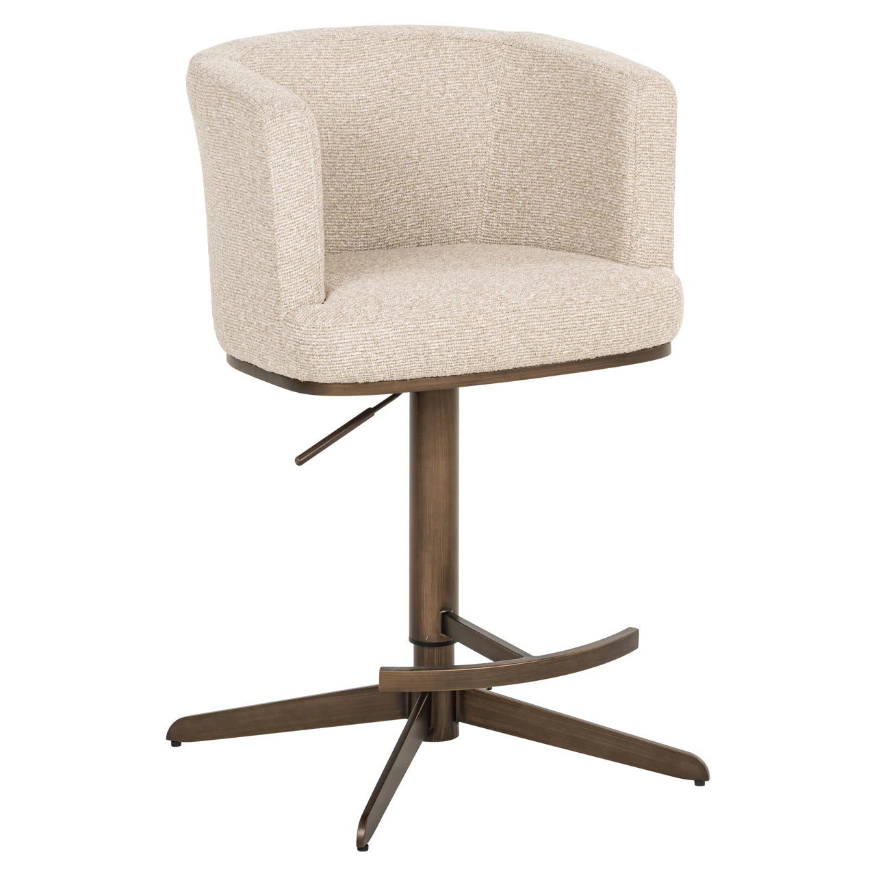Barkrakk Cheyenne biscotti roterbar Richmond Interiors Barstol