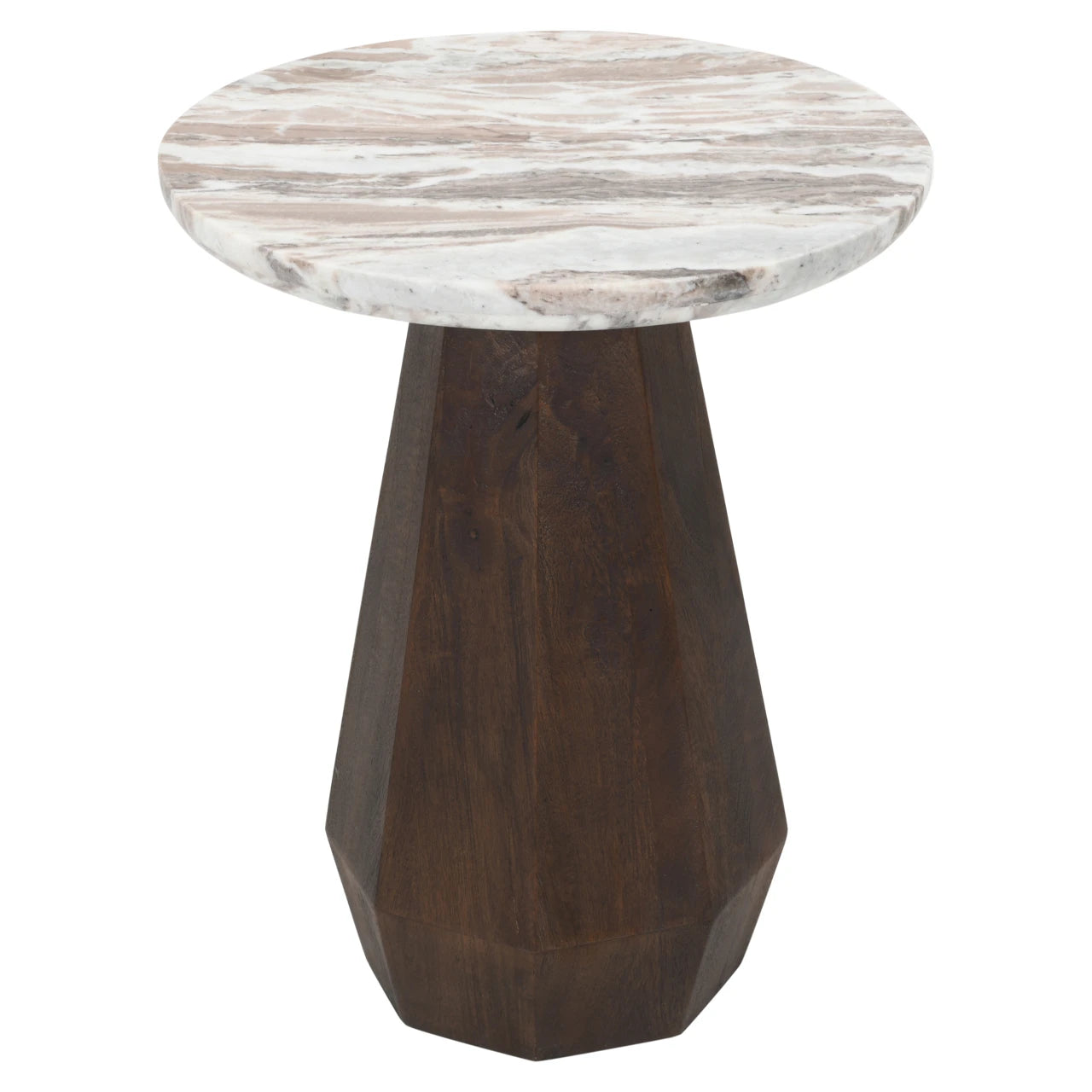 End table Oberoy Blush beige 45Ø Richmond Interiors Sidebord