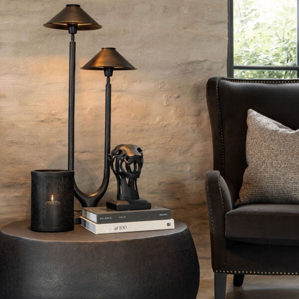 FIORA sofabord Ø80cm