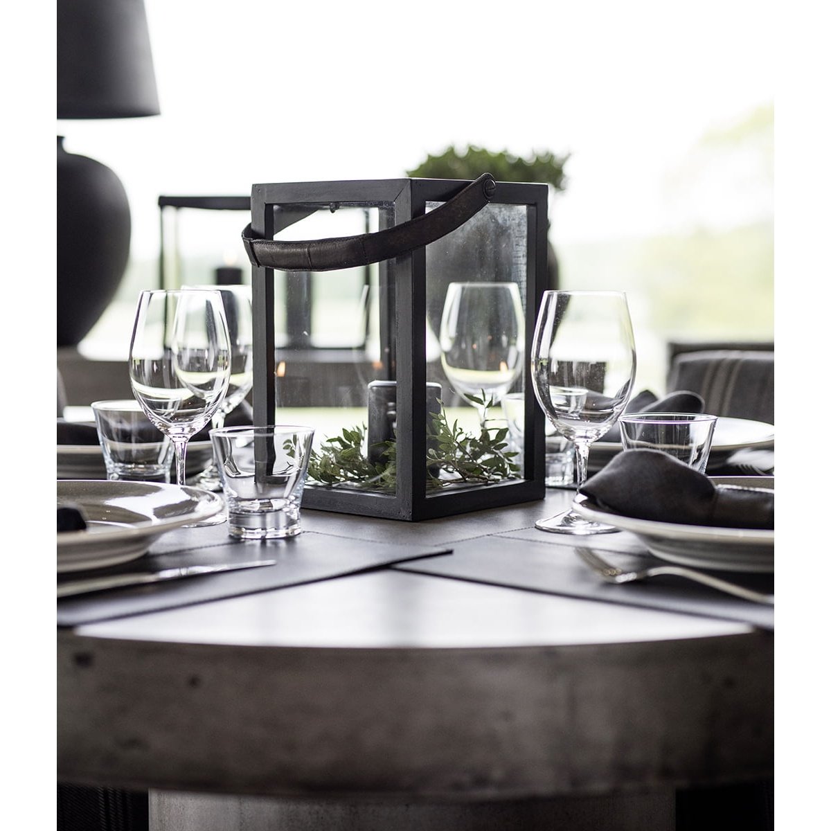 LANTERN Artwood Lanterne og lysglass