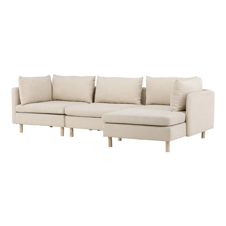 Zero sofa med sjeselong Outlet Venture Design Sofa