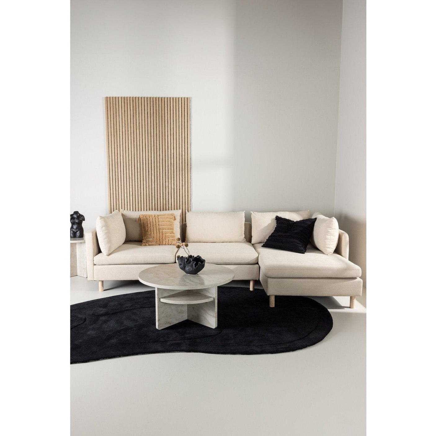 Zero sofa med sjeselong Outlet Venture Design Sofa