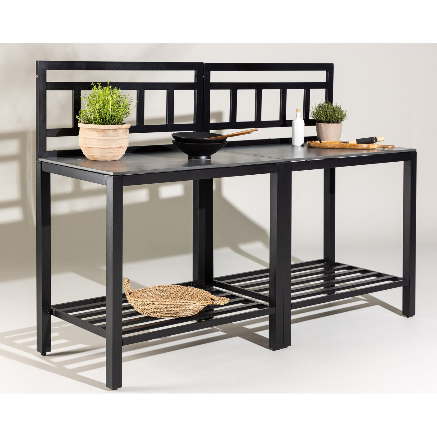 Alicante utendørs kjøkken Hjørne Enkel modul Venture Design Utekjøkken