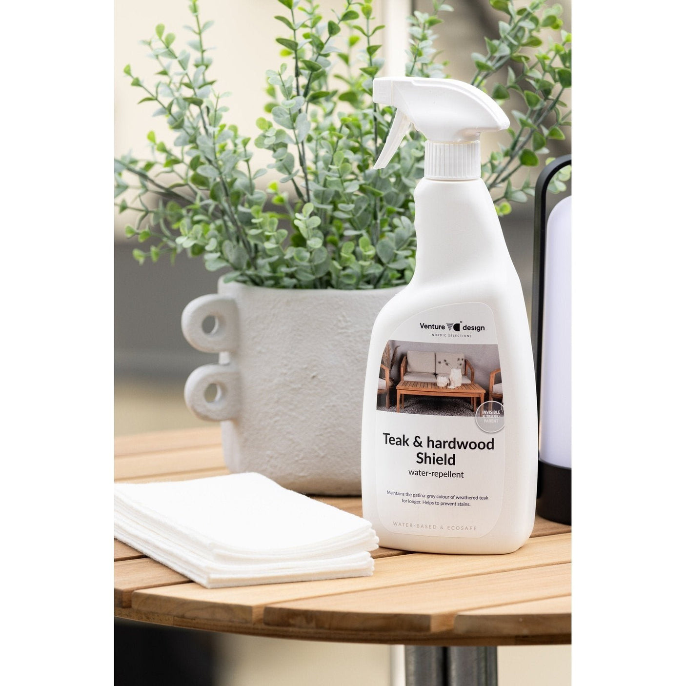 Bold teak/tre shield Venture Design Møbelpleie