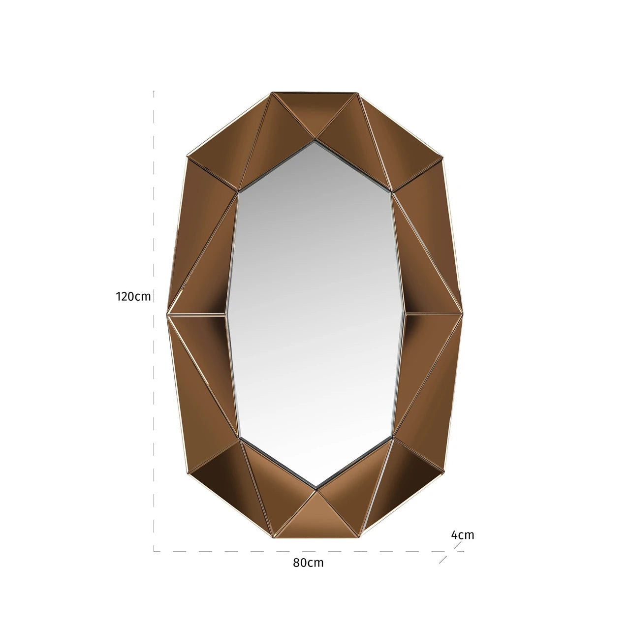 Speil Jaloe bronse Richmond Interiors Speil