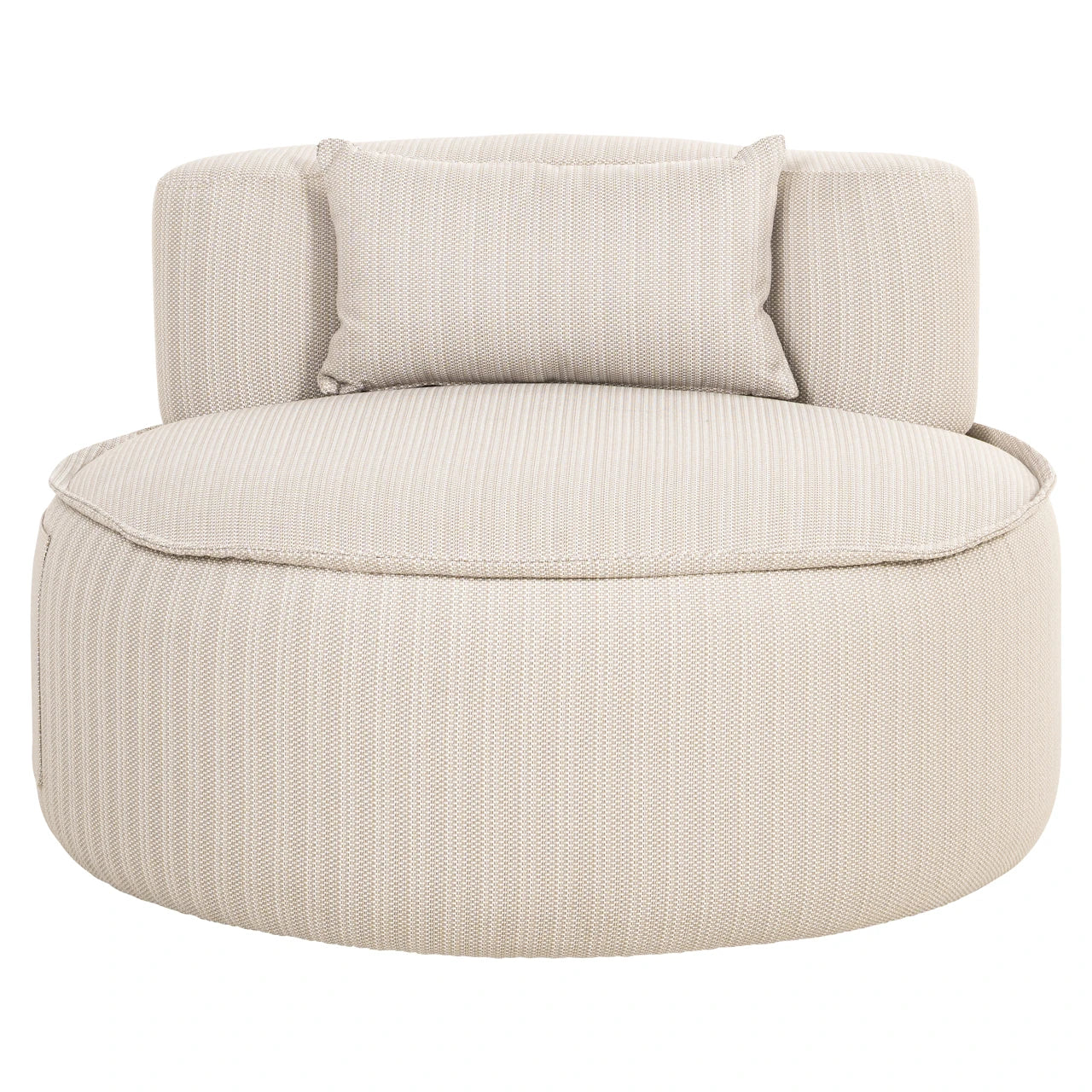 Utendørs loungestol Nammos beige dreibar Richmond Interiors Lenestol