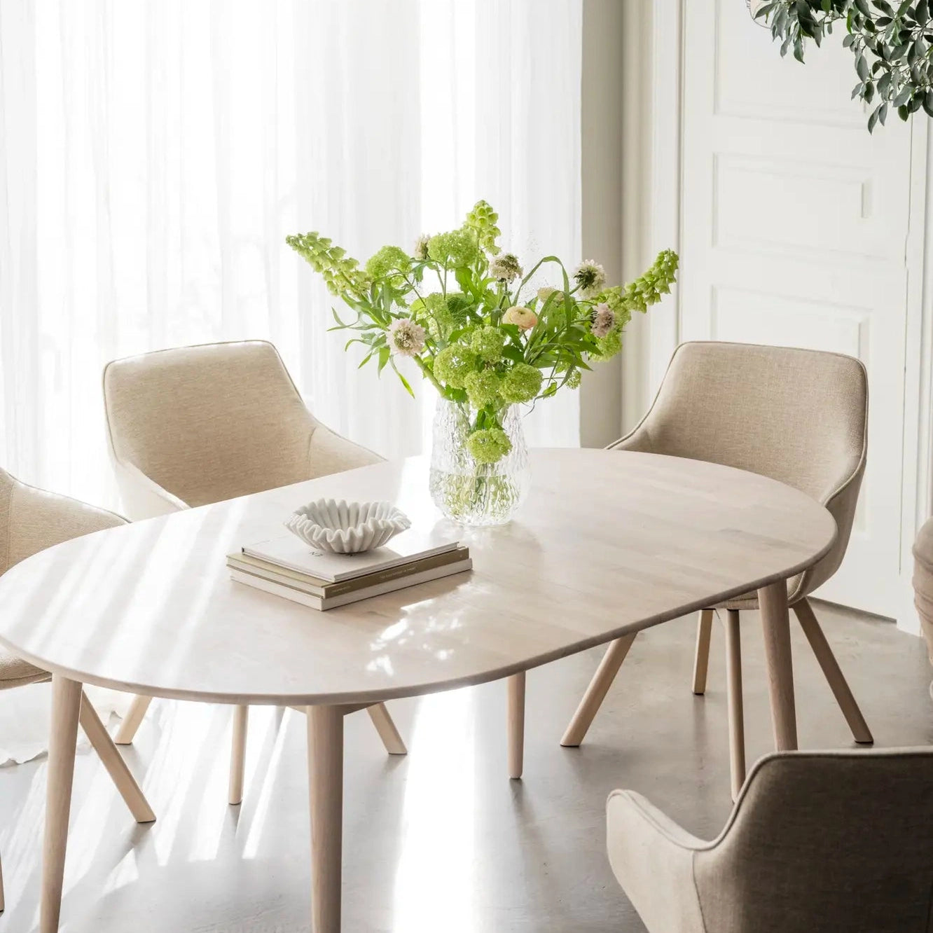 Tyler spisebord med ileggsplate Rowico Spisebord