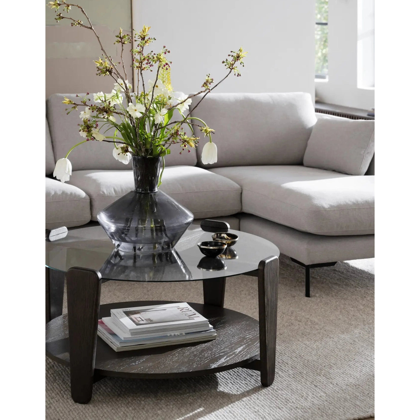 Arran sofabord Ø93 Rowico Sofabord