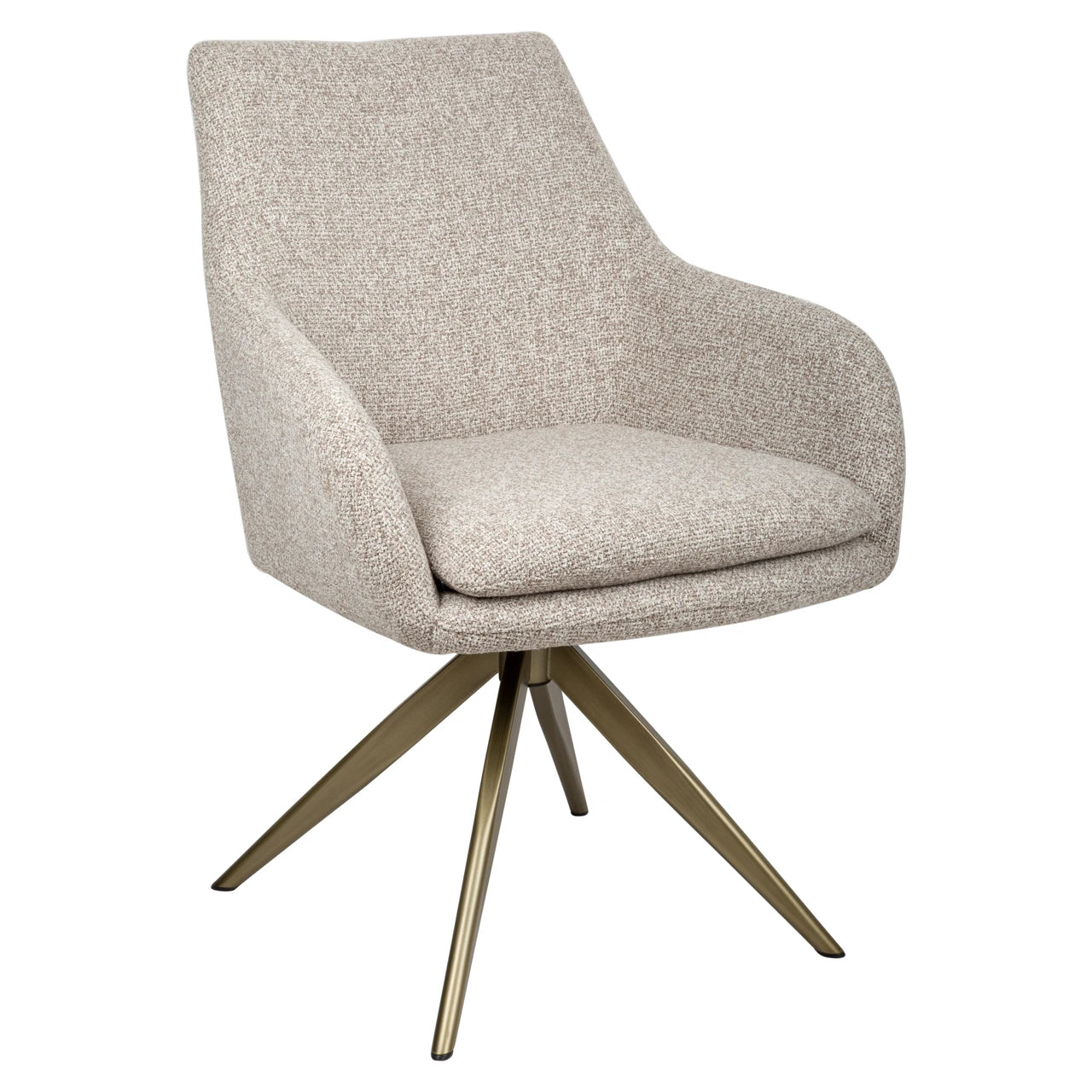 Spisestol Lisonne cayenne brun svingbar brannhemmende Richmond Interiors Spisestol