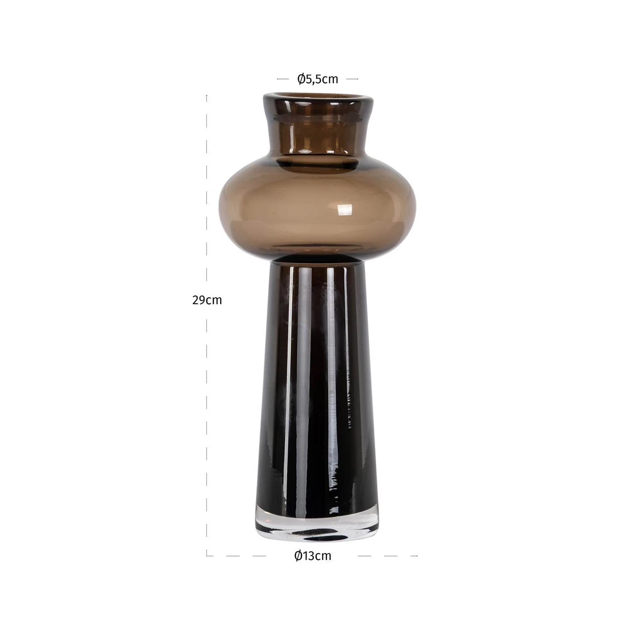Vase Jamey brun liten Richmond Interiors Vase