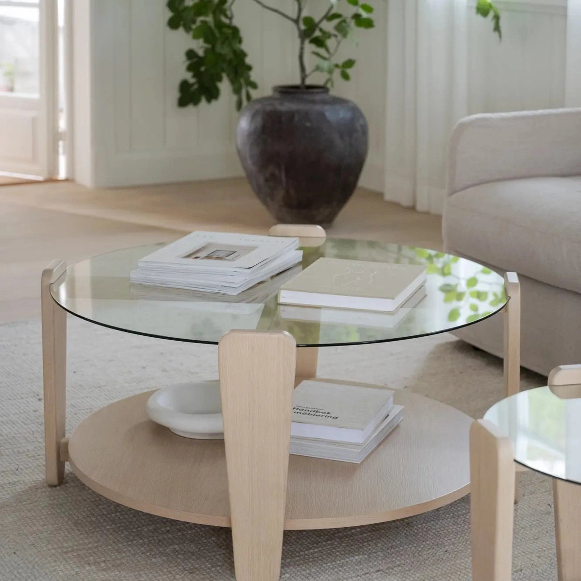 Arran sofabord Ø93 Rowico Sofabord