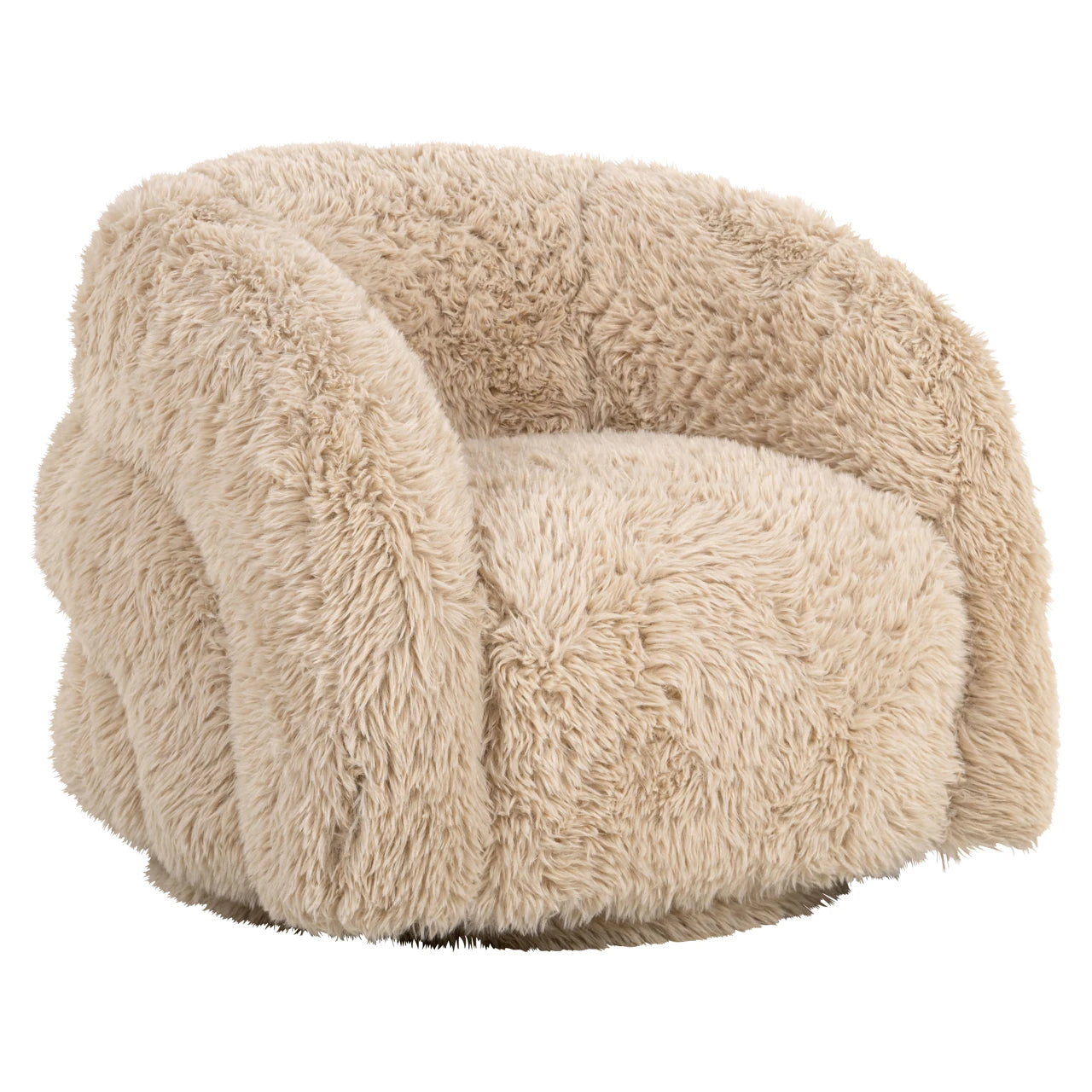 Lounge chair Lenny snakkesalig sand svingbar barn Richmond Interiors Lenestol