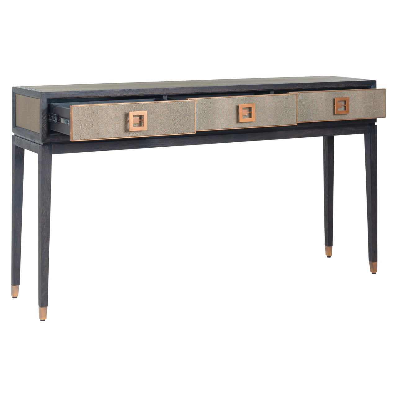 Console Bloomville brass shagreen Richmond Interiors Konsollbord