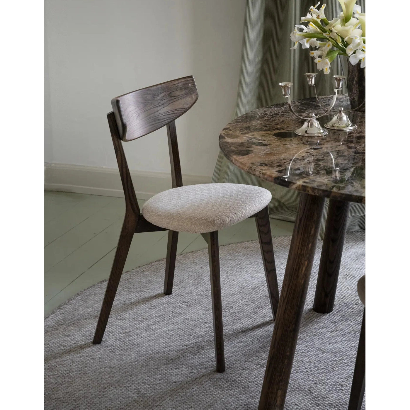 Taransay spisebord Ø125 Rowico Spisebord