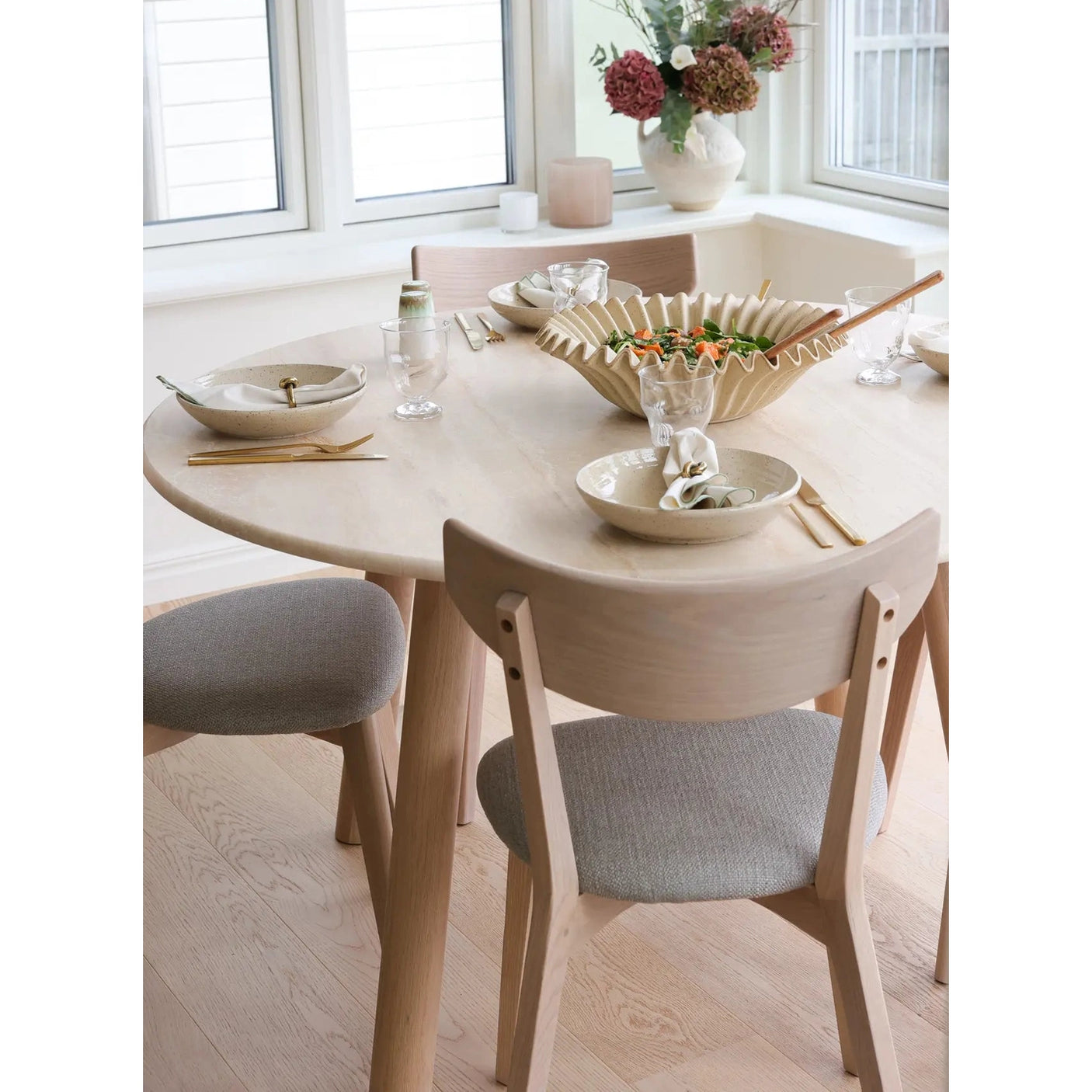 Taransay spisebord Ø125 Rowico Spisebord