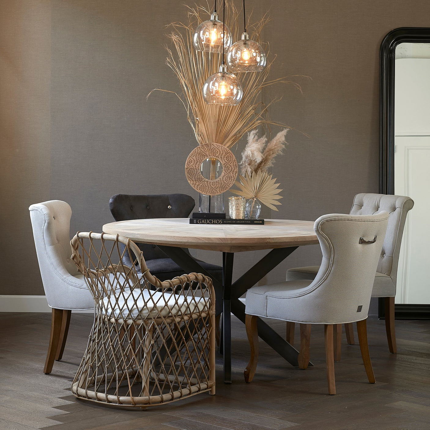 Hampton Classic spisestol Riviera Maison Spisestol