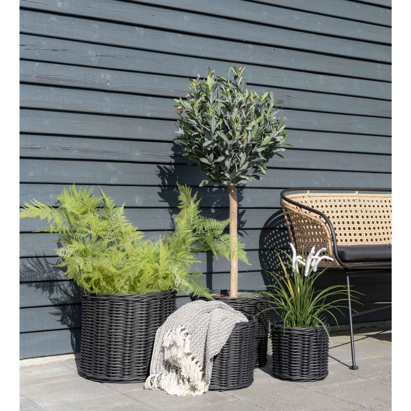 Cort teppe 130x160 House Nordic Pledd