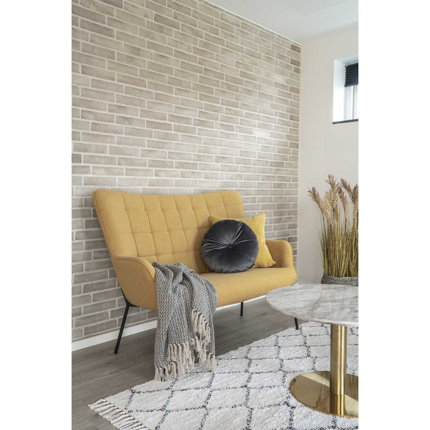 Cort teppe 130x160 House Nordic Pledd