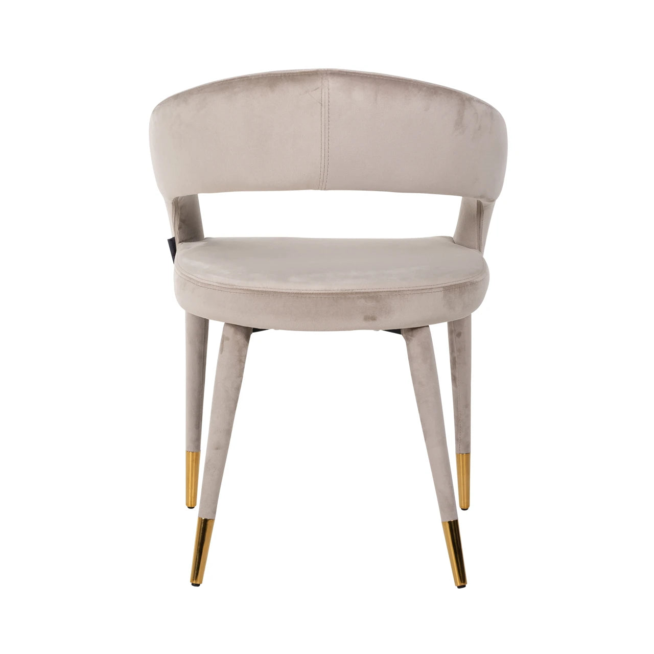 Spisestol Gia khaki fløyel brannhemmende Richmond Interiors Spisestol