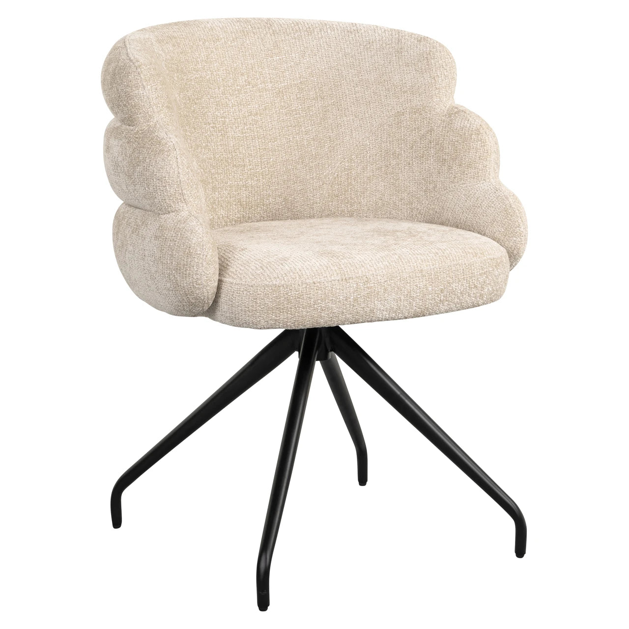 Spisestol Kayla cream unicorn svingbar Richmond Interiors Spisestol