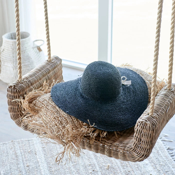 Rustic Rattan utendørs Ibiza huske Riviera Maison Pynteartikler