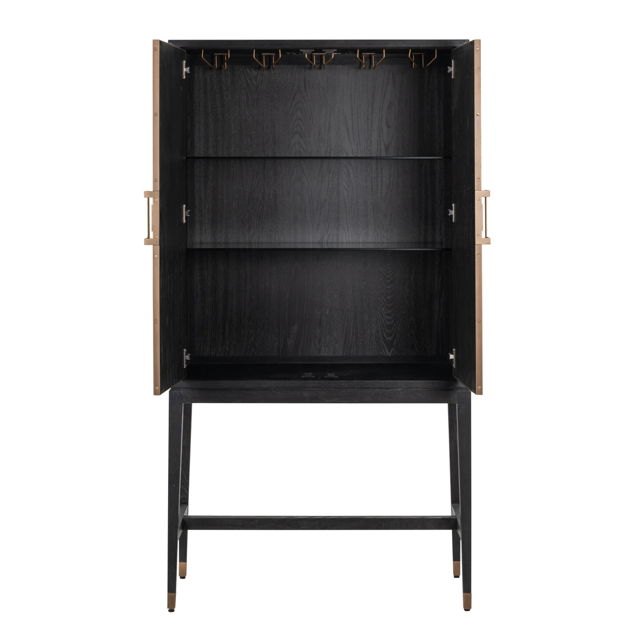Oppbevaringsskap Bloomville messing shagreen Richmond Interiors Skap