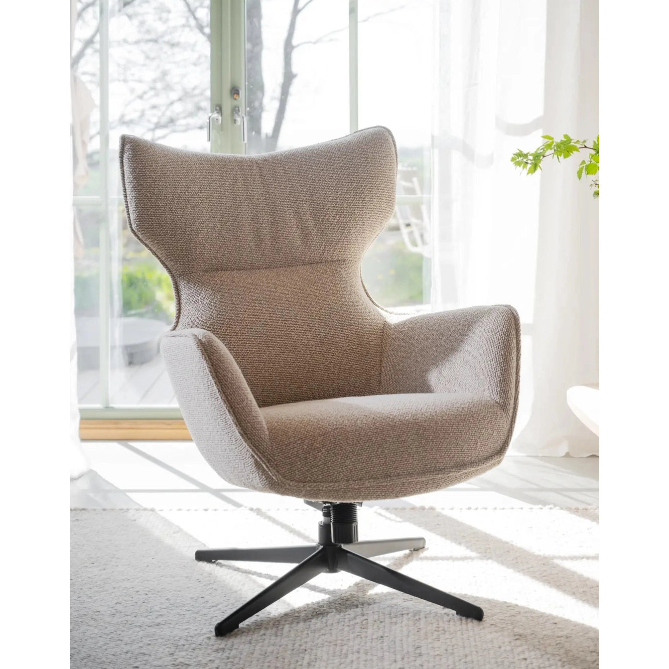 Jenkins lenestol med pall Rowico Lenestol