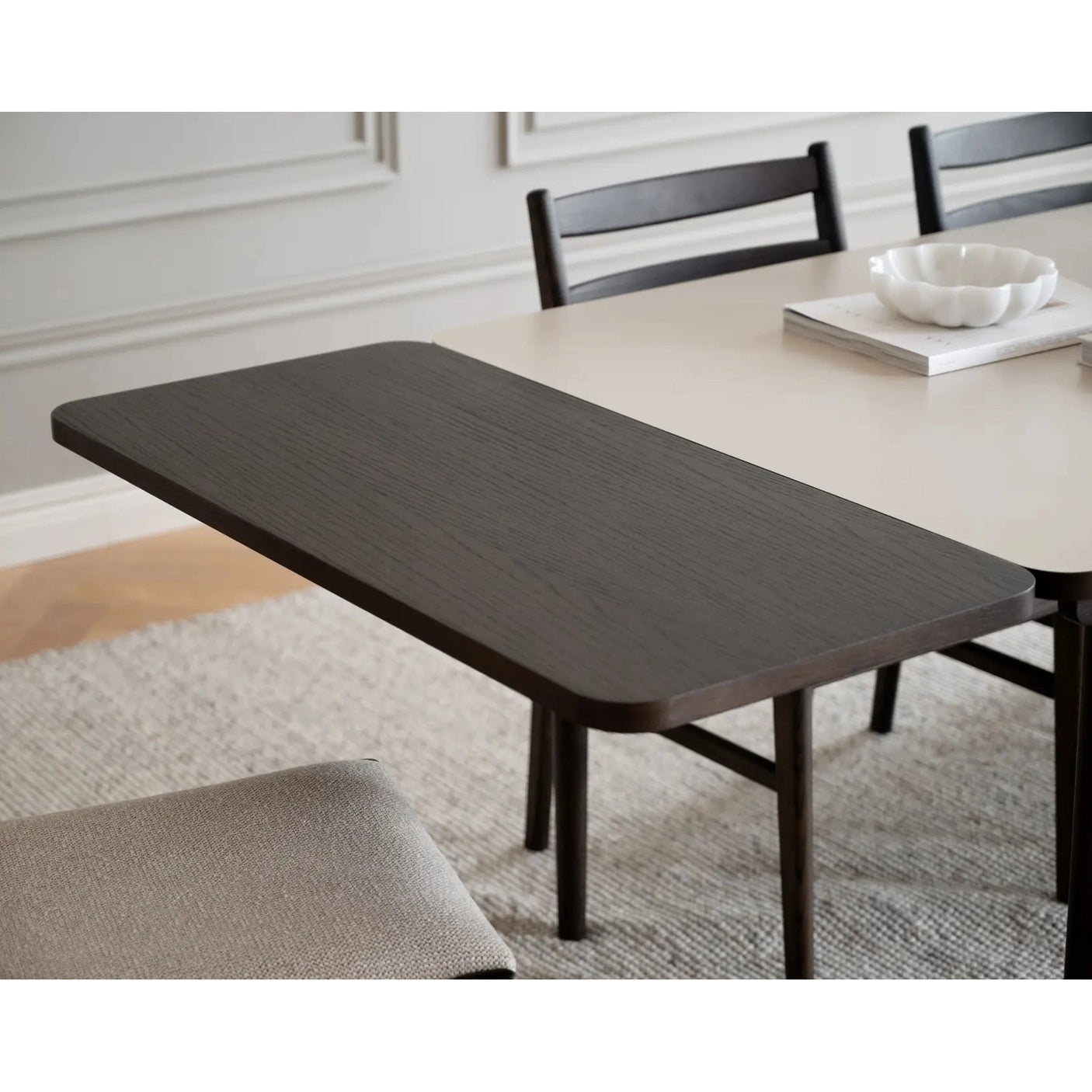 Fairmount extension 45x95 brown oak Rowico Spisebord