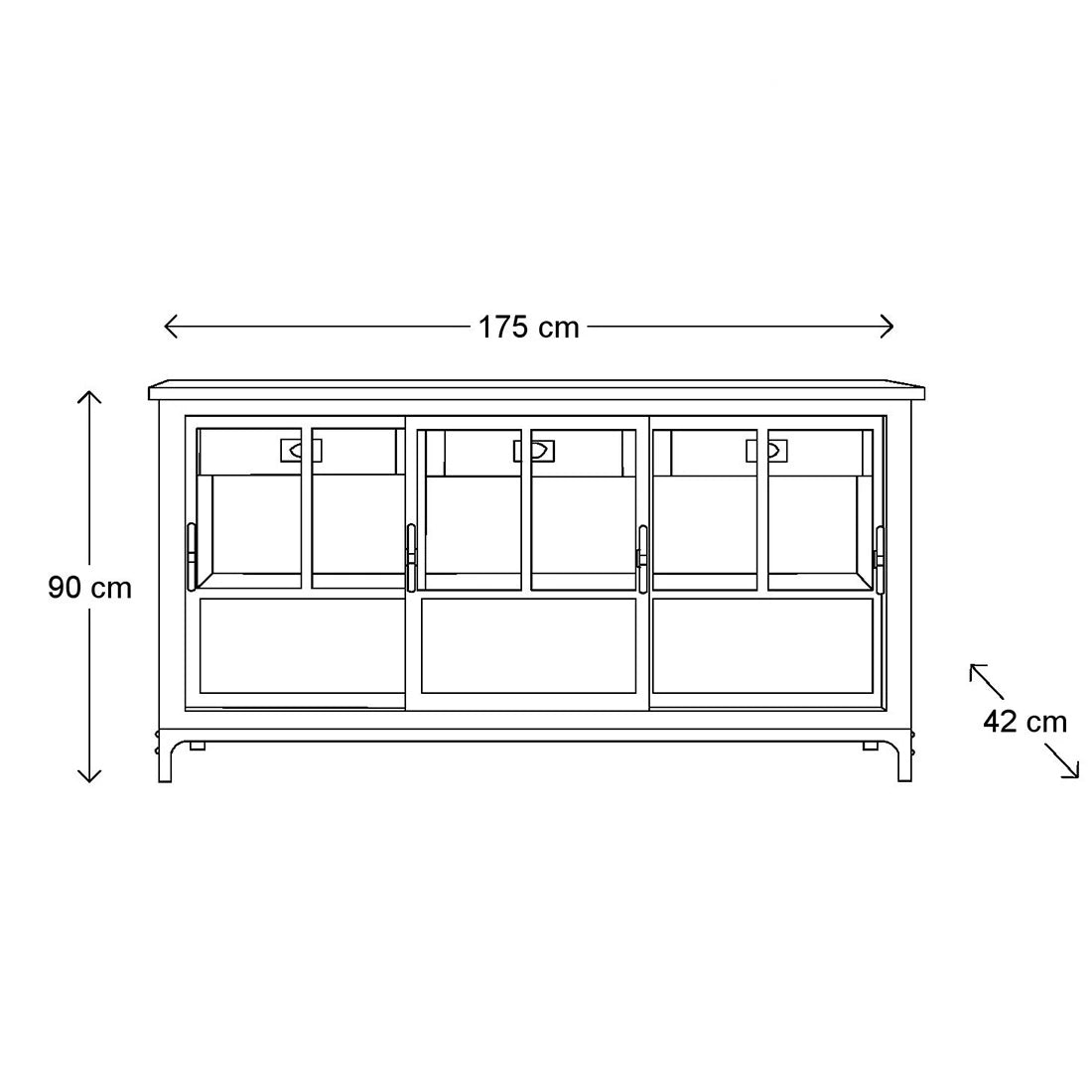 Hoxton Dresser Riviera Maison Skjenk