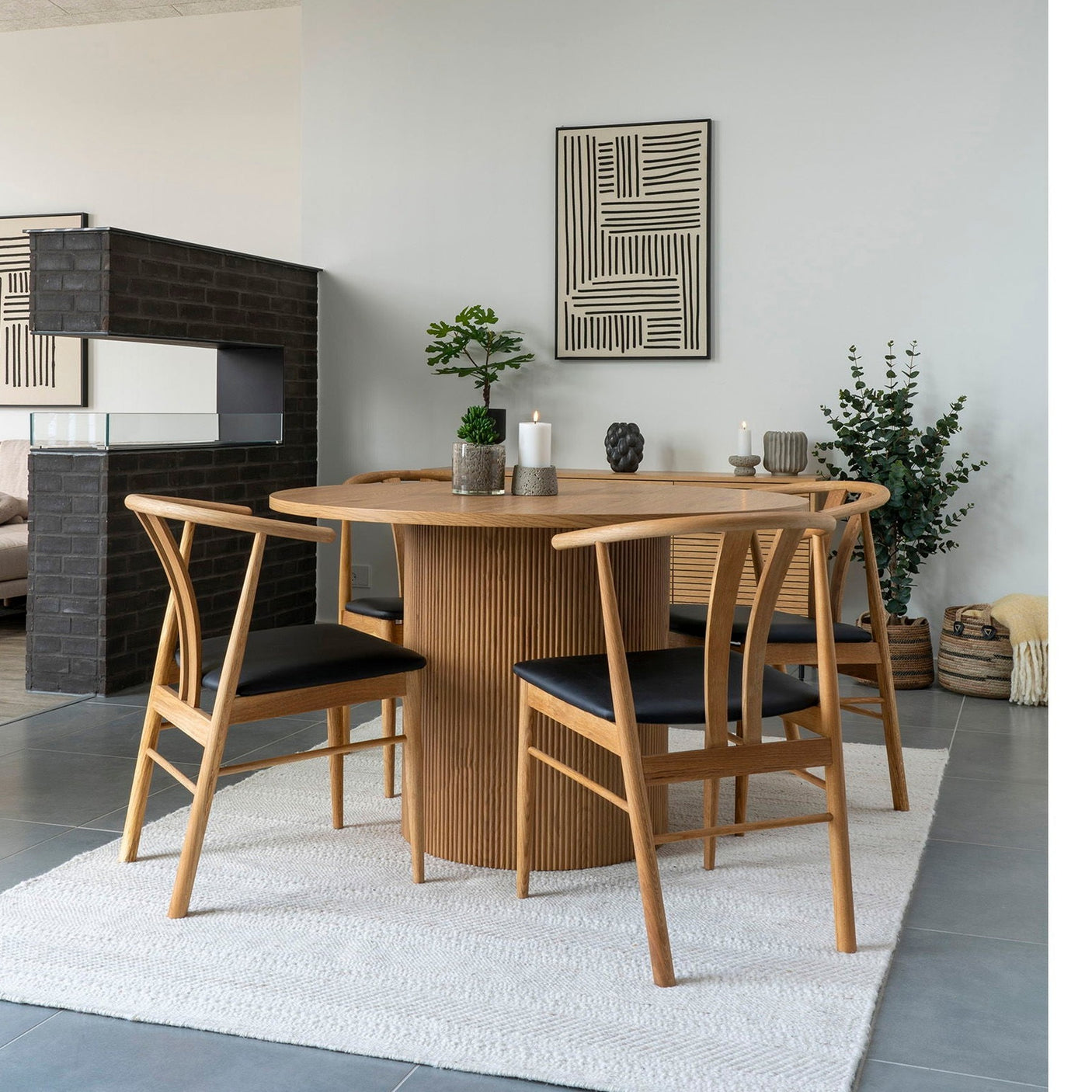 Blomsterpotte House Nordic Kunstig plante