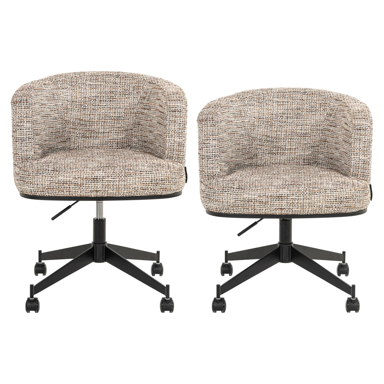 Spisestol Rochenne trendy natur svingbar på hjul Richmond Interiors Spisestol