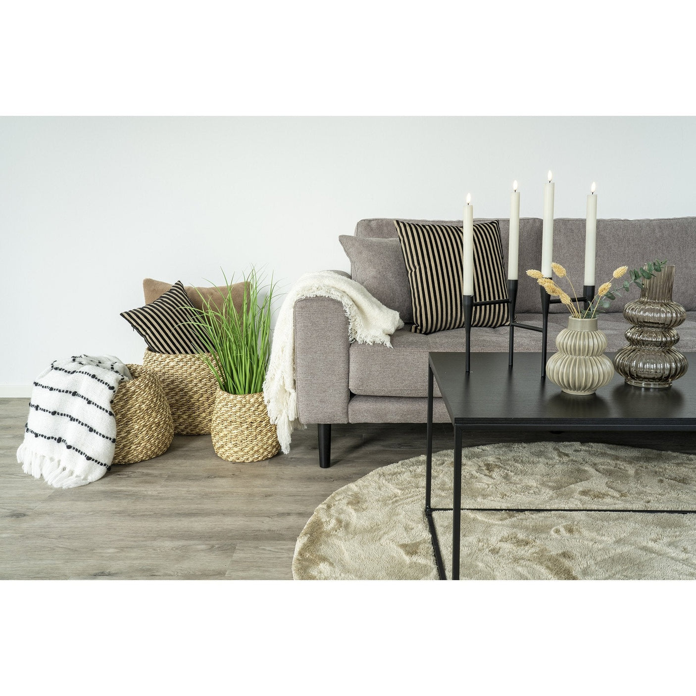 Lysestake 15x28x21 cm House Nordic Lysestake