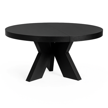 Spisebord Cleveland Ø150 2 x inklusive ileggsplater Homefactory Spisebord